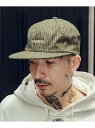 Subciety Rain drop camo tent cap サブサエティ 帽子 キャップ グリーン【先行予約】*【送料無料】