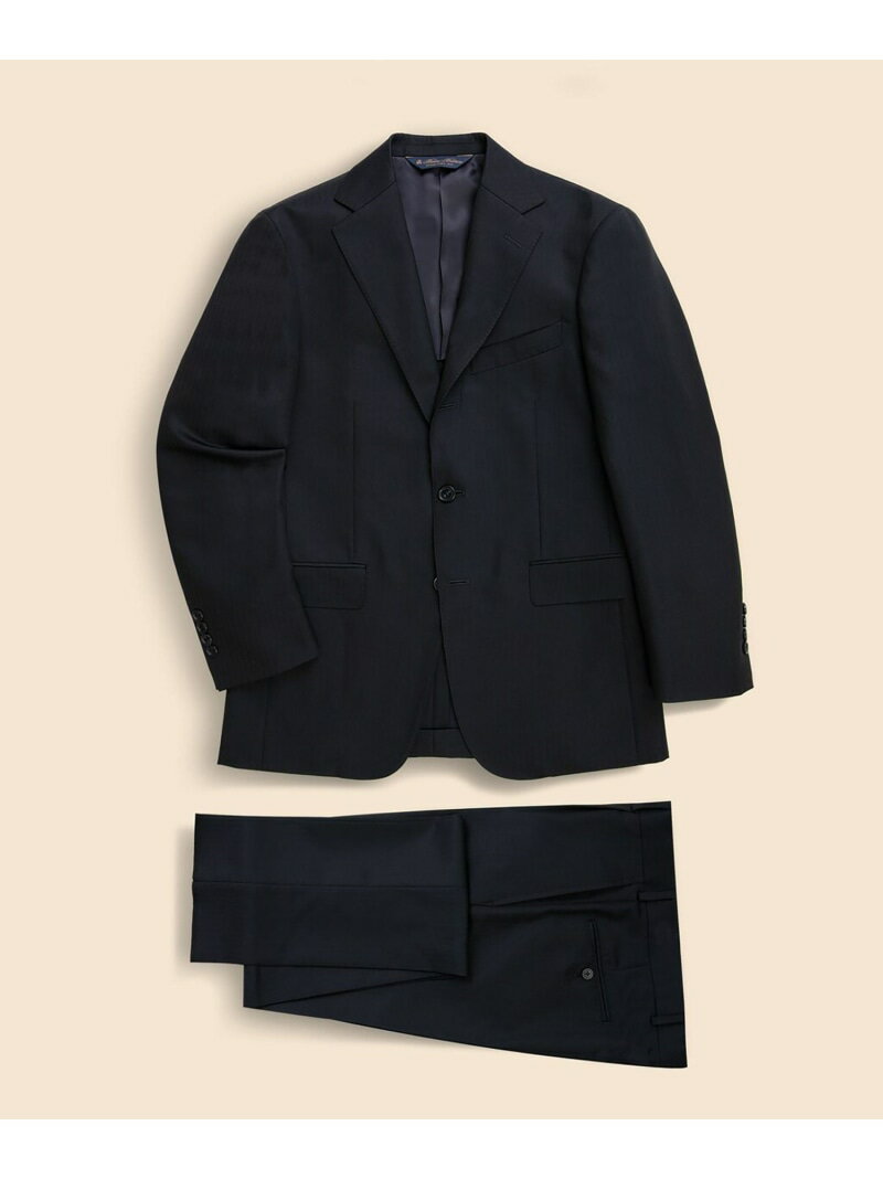 BROOKS BROTHERS ウール/モヘア シャドーストライプ 段返り3釦スーツ TOKYO model ブルックス ブラザーズ スーツ・フォーマル セット...