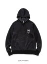 SY32 by SWEET YEARS DOUBLE KNIT EMBOSS CAMO SHIELD LOGOP/O HOODIE エスワイサーティトゥバイスウィートイヤーズ トップス パーカー・フーディー ブラック ホワイト【送料無料】