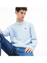 LACOSTE ペールトーン裏パイルクルーネックスウェット ラコステ ニット【送料無料】