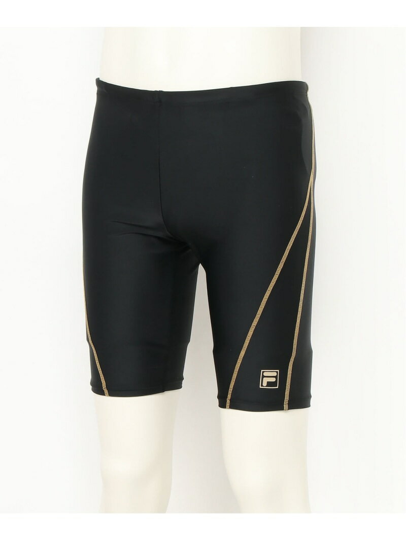 【SALE/26%OFF】FILA FILA/(M)ロングスパッツ1トーンステッチ ニッキー 靴下・レッグウェア レギンス・スパッツ ブラック【RBA_E】