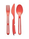 KOZIOL KLIKK カトラリーセット 3bio 《ピンク》 アントレスクエア 食器・調理器具・キッチン用品 カトラリー レッド