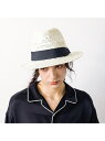 ABAHOUSE LASTWORD 【RUBEN/ルーベン】OPEN WORK HAT オープンワークハット アバハウス 帽子 ハット ホワイト ブラウン ブラ...