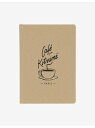 CAFE KITSUNE Cafe Kitsune/(U)CAFE KITSUNE NOTEBOOK LINES メゾン キツネ 文房具 手帳・メモ帳 ブラウン...