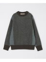 SHIPS MEN Slopeslow: TRICOLOR CREW NECK SWEATER シップス トップス ニット ブルー【送料無料】