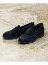 UNITED ARROWS green label relaxing GLR ハッスイ スエード フレンチ ローファー -撥水- ユナイテッドアローズ グリーン...