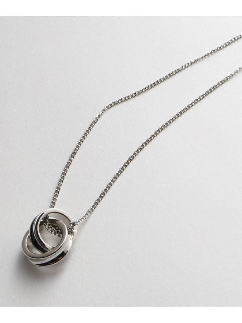 【SALE／20%OFF】THE SHOP TK アソートリングネックレス ザ ショップ ティーケー アクセサリー・腕時計 ネックレス シルバー【RBA_E】