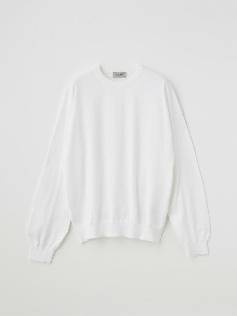 JOHN SMEDLEY Crew neck Long sleeved Pullover | S4577 | 24G SWEATER SERIES ジョンスメド...