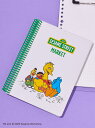 SESAME STREET MARKET B6リングノート セサミストリートマーケット 文房具 手帳・メモ帳 レッド