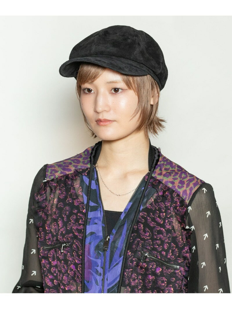 CA4LA GAJI P SUEDE9 カシラ 帽子 キャスケット ブラウン ブラック ベージュ【送料無料】