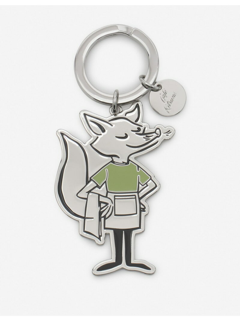 MAISON KITSUNE（メゾン キツネ）Cafe Kitsune/(U)CAFE KITSUNE DRESSED FOX KEYRINGCafé Kitsuné CollectionCafé Kitsuné collectionのメタルキーホルダー。フロントに「バリスタフォックス」の刻印と「Café Kitsuné」のメダルが施されています。- メタルキーホルダー- フロントにバリスタフォックスの刻印- カフェ キツネメダル- Café Kitsuné collection※画像の商品はサンプルです。 実際の商品と仕様が若干異なる場合がございます。【Café Kitsuné（カフェ キツネ）】2013年に設立されたカフェ キツネは、東京、パリ、ソウル、ニューヨーク、北京など、世界各国に店舗を展開。スペシャリティコーヒーのエキスパートであるCafe Kitsuneは、コーヒーを愛す世界中の人々を虜にする存在となっています。2019年以降はカフェ事業に留まらず、自家焙煎、バー、レストランと活動の幅を広げています。型番：SPCKSMU06801-01-01 KQ4880【採寸】サイズ全長モチーフU10.0cm7.0cm&times;4.7cm商品のサイズについて【商品詳細】中国サイズ：U※画面上と実物では多少色具合が異なって見える場合もございます。ご了承ください。商品のカラーについて 【予約商品について】 ※「先行予約販売中」「予約販売中」をご注文の際は予約商品についてをご確認ください。■重要なお知らせ※ 当店では、ギフト配送サービス及びラッピングサービスを行っておりません。ご注文者様とお届け先が違う場合でも、タグ（値札）付「納品書 兼 返品連絡票」同梱の状態でお送り致しますのでご了承ください。 ラッピング・ギフト配送について※ 2点以上ご購入の場合、全ての商品が揃い次第一括でのお届けとなります。お届け予定日の異なる商品をお買い上げの場合はご注意下さい。お急ぎの商品がございましたら分けてご購入いただきますようお願い致します。発送について ※ 買い物カートに入れるだけでは在庫確保されませんのでお早めに購入手続きをしてください。当店では在庫を複数サイトで共有しているため、同時にご注文があった場合、売切れとなってしまう事がございます。お手数ですが、ご注文後に当店からお送りする「ご注文内容の確認メール」をご確認ください。ご注文の確定について ※ Rakuten Fashionの商品ページに記載しているメーカー希望小売価格は、楽天市場「商品価格ナビ」に登録されている価格に準じています。 商品の価格についてMAISON KITSUNEMAISON KITSUNEのチャーム・キーチェーンファッション雑貨ご注文・お届けについて発送ガイドラッピンググッズ3,980円以上送料無料ご利用ガイド