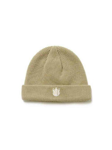 LHP VERUTUM/ヴェルタム/Trident Wappen Short Beanie エルエイチピー 帽子 その他の帽子 ベージュ【送料無料】 LHP VERUTUM/ヴェルタム/Trident Wappen Short Beanie エルエイチピー 帽子 その他の帽子 ベージュ【送料無料】