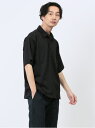 【SALE/34%OFF】TAKA-Q 【24AW】 【DRESS POLO-SHIRT】綿ストレッチ オーバーサイズ 半袖ポロシャツ タカキュー トップス ポ...