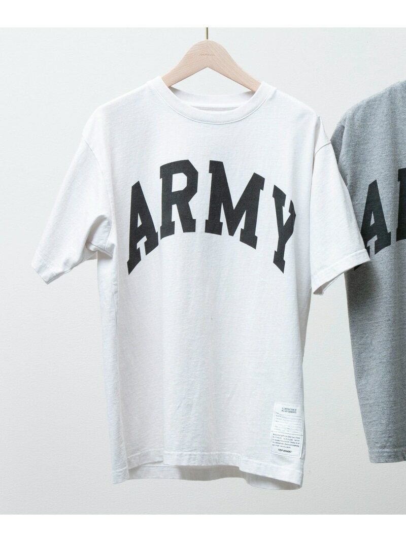 【SALE/30%OFF】Johnbull Private labo 【TOP KHAKI】ARMY プリントTシャツ(WHITE) ジョンブルプライベートラボ トップス カットソー・Tシャツ ブラウン ネイビー ブラック【RBA_E】【送料無料】