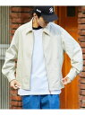 【SALE／25%OFF】FREAK'S STORE TWILL ZIP BLOUSON フリークスストア ジャケット・アウター ブルゾン・ジャンパー ホワイト グレー ブラック ベージュ グリーン【RBA_E】【送料無料】