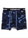 A BATHING APE COLOR CAMO TRUNKS M ア ベイシング エイプ インナー・ルームウェア ボクサーパンツ・トランクス ネイビー パープル レ..