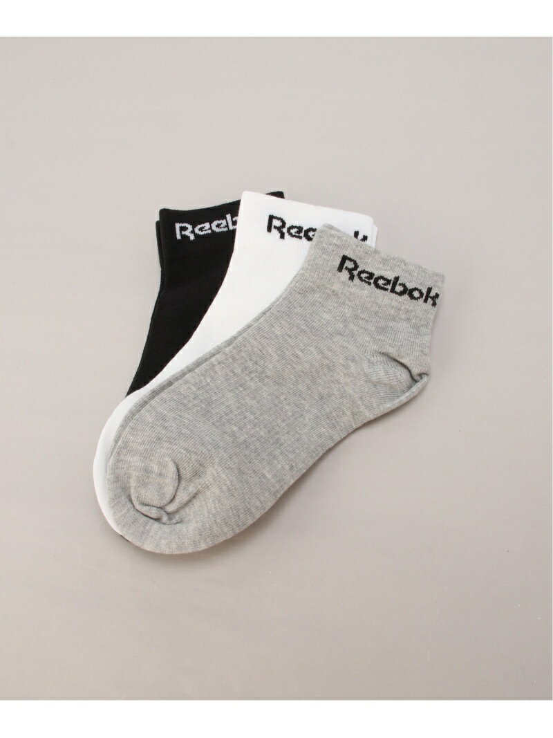 Reebok (U)ACT CORE ANKLE SOCK 3P [{bN CEbOEFA C O[ ubN zCg