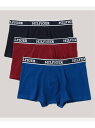 TOMMY HILFIGER (M)TOMMY HILFIGER(トミーヒルフィガー) トランクス3枚パック トミーヒルフィガー インナー・ルームウェア ボクサーパンツ・トランクス ブラック【送料無料】