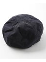 FUSE 【halo commodity/ハロコモディティ】Salt Beret メンズ ビギ 帽子 ハンチング・ベレー帽 ネイビー ブラック【送料無料】