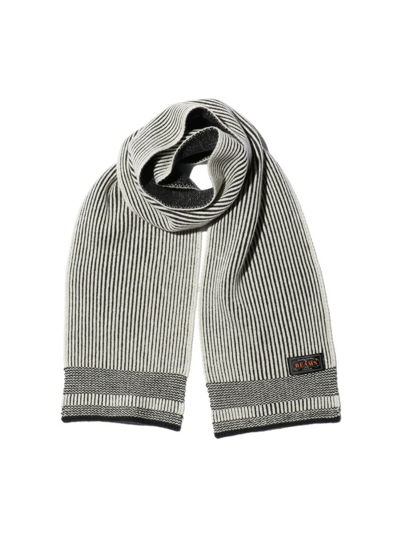 BEAMS PLUS Wool Cashmere Rib Scarf ビームス メン ファッション雑貨 マフラー・ストール・ネックウォ..