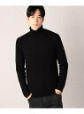 【SALE/40%OFF】COMME CA MEN 【COMME CA MEN】【リブ・ニット】タートルネック コムサメン トップス ニット ブラウン ブルー ...
