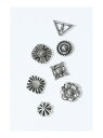 TOGA TOO Metal pin set トーガ アクセサリー・腕時計 ブローチ・コサージュ・バッジ シルバー【送料無料】