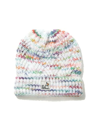 【SALE/40%OFF】go slow caravan ウール混レインボーヤーンダイヤモンドニットキャップ ゴースローキャラバン 帽子 ニット帽・ビーニー【RBA_E】 【SALE/40%OFF】go slow caravan ウール混レインボーヤーンダイヤモンドニットキャップ ゴースローキャラバン 帽子 ニット帽・ビーニー【RBA_E】