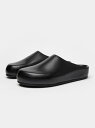 STUDIO NICHOLSON WEARING CLOG スタジオニコルソン シューズ・靴 サンダル ブラック【送料無料】