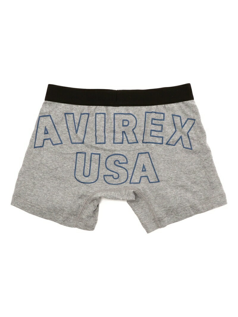 AVIREX A_[EFA rbOS/BIG LOGO BOXER ABbNX t@bVG ̑̃t@bVG O[ ubN