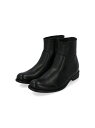 【SALE/30%OFF】BICASH BICASH/(M)サイドジッププレーントゥレザーブーツ ヒールブーツ / 117 ビカ‐シ シューズ・靴 ブーツ ブラ...