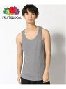 【SALE/20%OFF】FRUIT OF THE LOOM FRUIT OF THE LOOM/(M)FTL リブタンクト ハンドサイン インナー・ルームウェ...