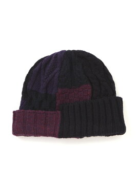 BEAVER CAL O LINE /キャルオーライン CABLE KNIT CAP ケーブルニットキャップ ビーバー ファッション雑貨 ベルト レッド グレー ネイビー オレンジ【送料無料】