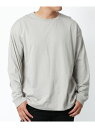 【SALE/5%OFF】MRU MRU エムアールユー Tシャツ メンズ 大きいサイズ 長袖 吸汗速乾 UVカット ティーシャツ 3L 4L 5L 6L マルカワ トップス カットソー・Tシャツ ブルー ブラウン ブラック グレー ホワイト ベージュ【RBA_E】【送料無料】