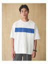 【SALE/40%OFF】UNITED ARROWS green label relaxing 【別注】<CHUMS>GLR ライン ポケット 半袖 Tシャツ ユナイテッドアローズ グリーンレーベルリラクシング トップス カットソー・Tシャツ ホワイト ベージュ【RBA_E】