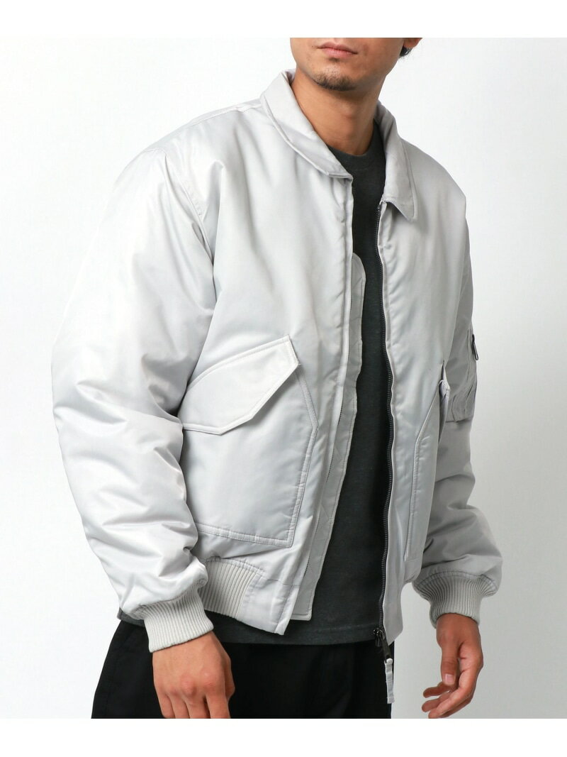 【SALE／5%OFF】Nylaus CWU-45P フライトジャケット メンズ ミリタリージャケット マルカワ ジャケット・アウター ミリタリージャケット グレー ブラウン グリーン ブラック【RBA_E】【送料無料】