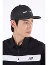 New Balance Golf セミカーブドブリムキャップ (UNISEX) ニューバランスゴルフ 帽子 その他の帽子 ホワイト グレー ブラック【送料無料】