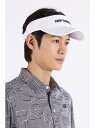 New Balance Golf バイザー (UNISEX) ニューバランスゴルフ 帽子 その他の帽子 ブラック ホワイト グレー【送料無料】