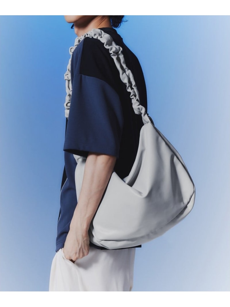 tk.TAKEO KIKUCHI ドロストショルダーバッグ ティーケータケオキクチ バッグ ショルダーバッグ ブラック【送料無料】