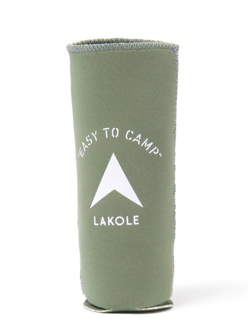 LAKOLE 【EASY TO CAMP】クージー500ml ラコレ 生活雑貨 生活雑貨その他 ネイビー ベージュ カーキ