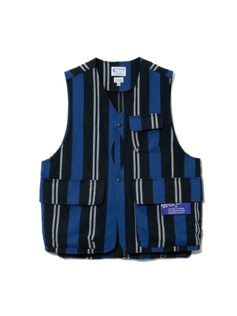 【SALE／60%OFF】AOZORA AOZORA×THE ALASKANヘビーネルワークベスト(MENS) ゴースローキャラバン トッ..