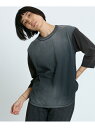 Johnbull Private labo 【DENIM DELIGHT DAYS】3/4スリーブベースボールTシャツ ジョンブルプライベートラボ トップス カットソー・Tシャツ ブラック カーキグリーン【送料無料】(4)