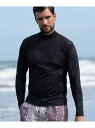 【SALE/50%OFF】1PIU1UGUALE3 RELAX (M)1PIU1UGUALE3 RELAX/UST-24020 シフォン トップス カットソー・Tシャツ ブラック ホワイト【RBA_E】