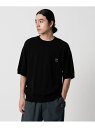 CITEN <CITEN>ハイゲージニットT シテン トップス カットソー・Tシャツ ブラック ベージュ【送料無料】