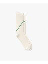 【SALE/20%OFF】LACOSTE L003 2K24 オーガニックコットン MID SOCKS / ミッドソックス ラコステ 靴下・レッグウェア 靴下 ホワイト ブラック【RBA_E】