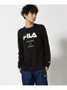 【SALE／30%OFF】FILA FILA/(M)クルースウェット ニッキー トップス スウェット・トレーナー ブラック グレー ネイビー【RBA_E】