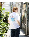 BEAMS JAPAN ＜UNISEX＞BEAMS JAPAN / 別注 富士山 Tシャツ Vol.2 ロゴT ビームス ジャパン トップス カットソー・Tシャツ ホワイト【送料無料】