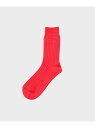 B.C STOCK 【THE SOX / ザ・ソックス】メランジリブ ソックス ベーセーストック 靴下・レッグウェア 靴下 ベージュ ホワイト グリーン ブラッ...