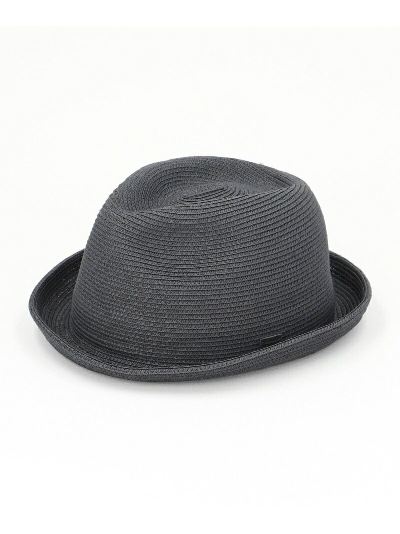 CA4LA WASHABLE BRAID HAT SB6 カシラ 帽子 ハット ブラック ベージュ グレー【送料無料】