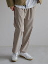 【SALE/50%OFF】UNITED ARROWS green label relaxing メランジ PLAY PANTS パンツ -ウォッシャブル・ストレッチ- ユナイテッドアローズ グリーンレーベルリラクシング パンツ/ジーンズ フルレングス ベージュ ブラック ブラウン【RBA_E】
