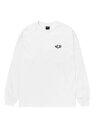 HUF JAZZY GROOVES L/S EMB TEE HUF ハフ ロンT ハフ トップス カットソー Tシャツ ホワイト オレンジ ブラック【送料無料】